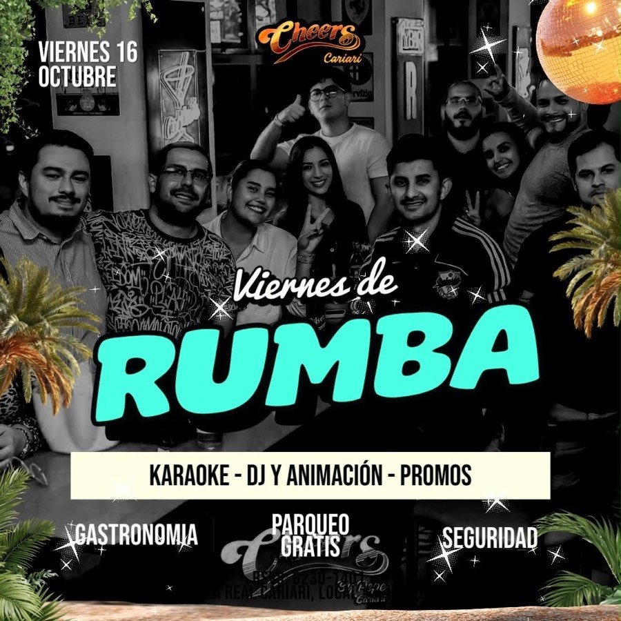 Viernes de Rumba — Cheers Cariari